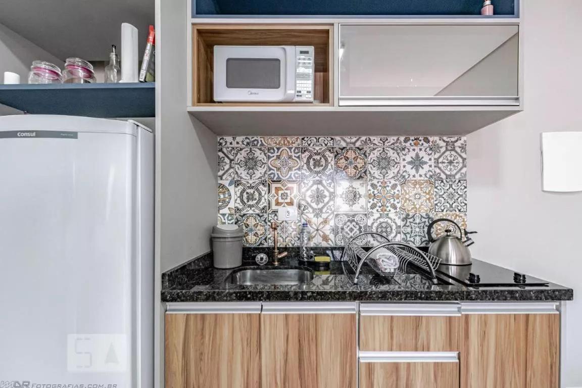 11-Studio Decorado Lindo! Otimo Para Casal!!! 库里提巴 外观 照片